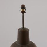 Mid-century ceramic 'gourd' english table lamp