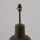 Mid-century ceramic 'gourd' english table lamp