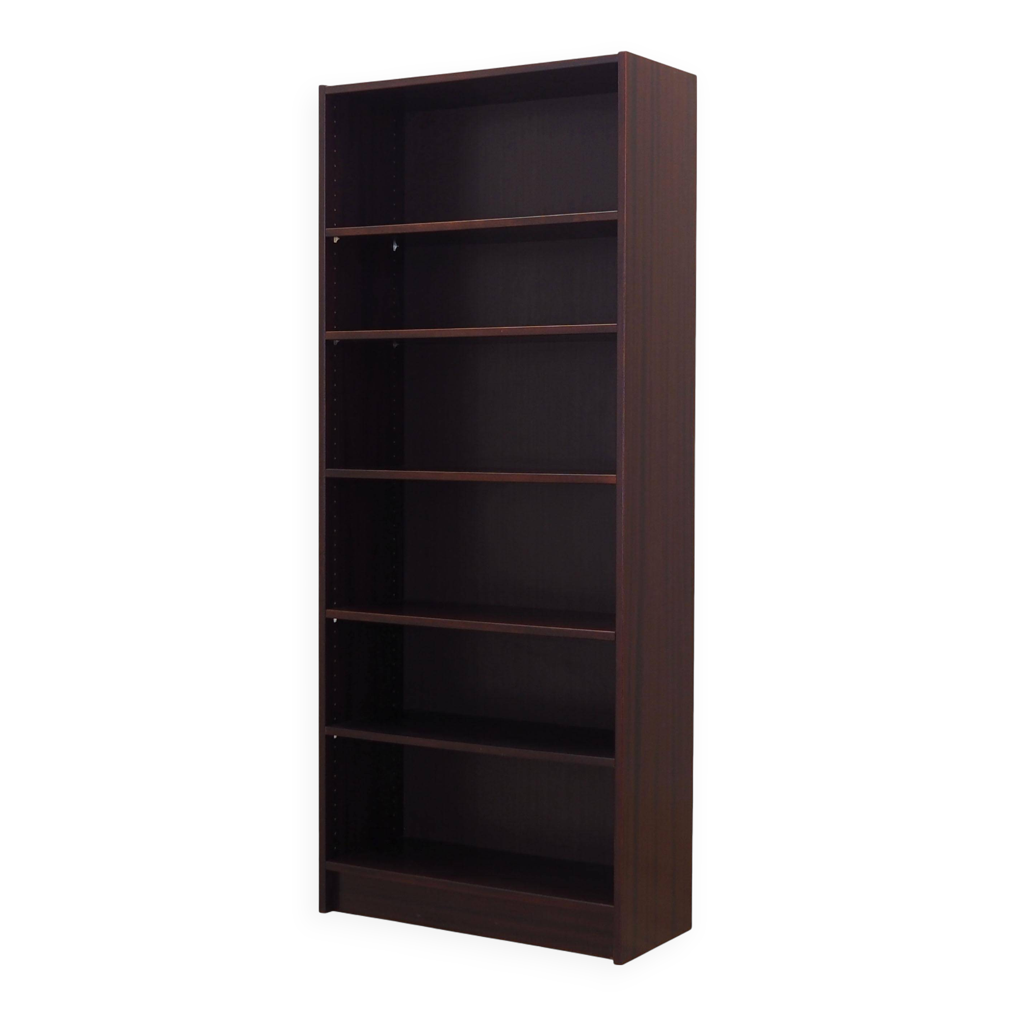 Mahogany bookcase, Danish design, 1970s, production: Denmark