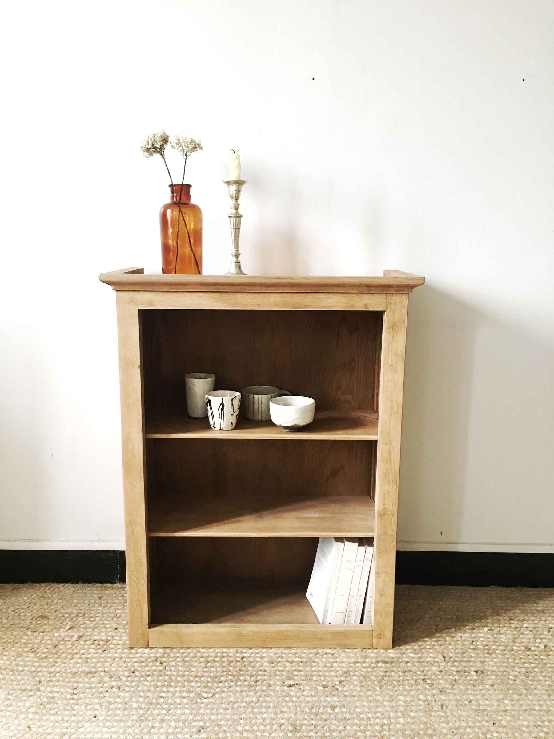 Wooden shelf, bookcase