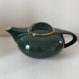 Salins art deco earthenware teapot