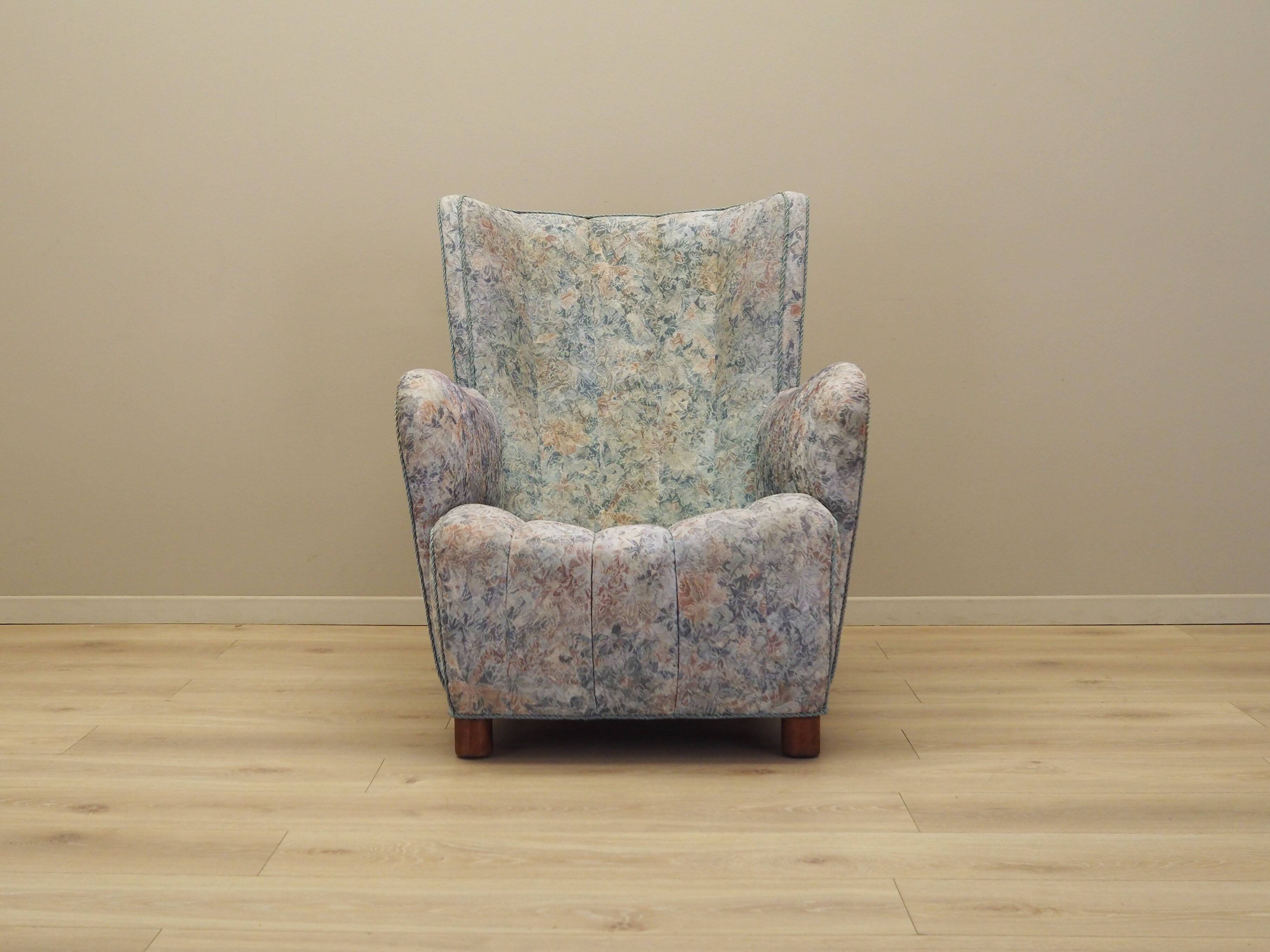 Fauteuil lounge, design danois, années 1960, production : Danemark