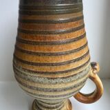 large ceramic vase West Germany Scheurich Keramik Space Age 1970s