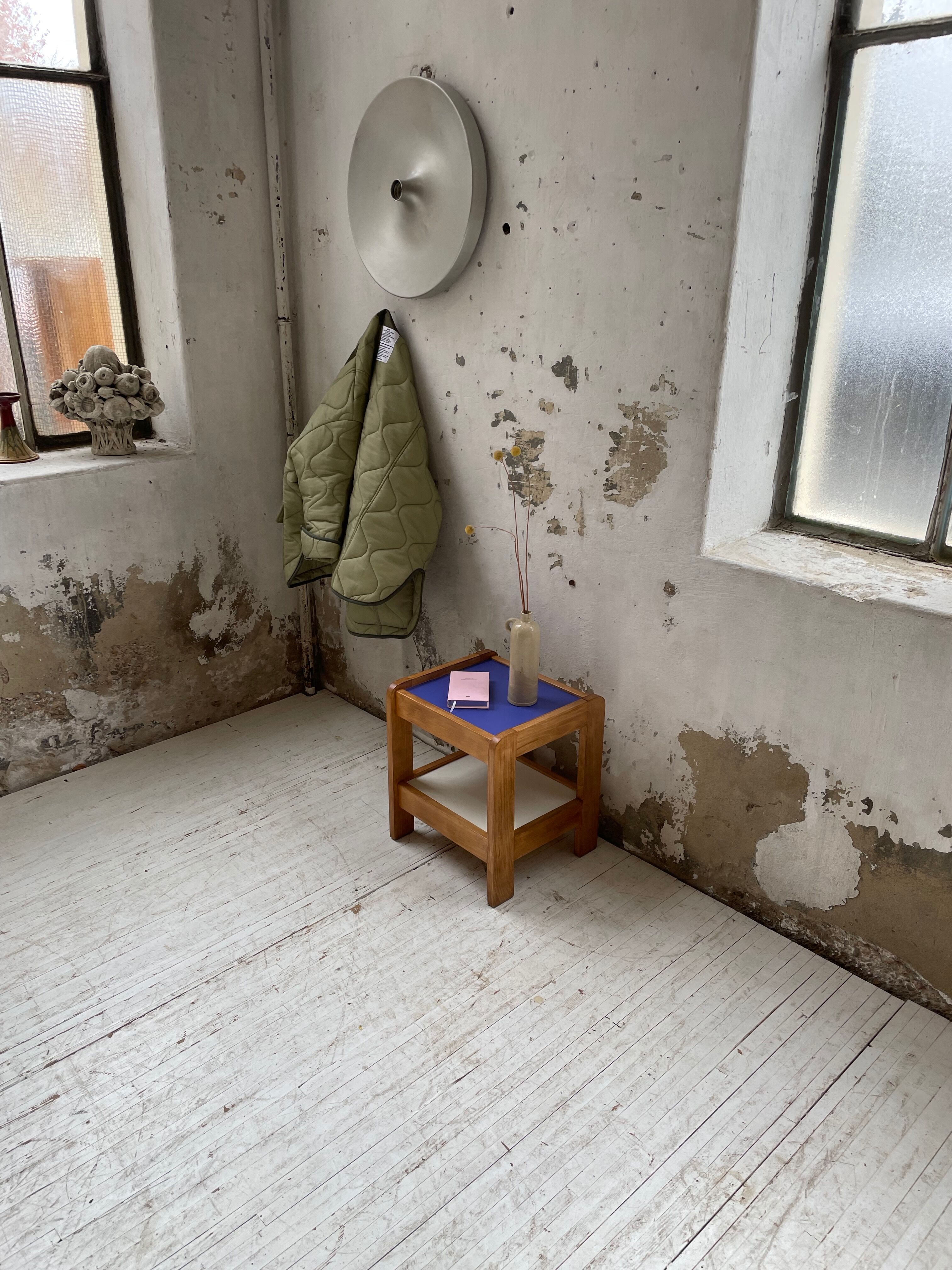 Beech bedside style Regain two-tone