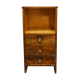 Small bedside cabinet with three drawers