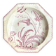 Shallow dish in Clairefontaine ironstone, "Indiana" service.