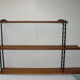 Scandinavian style shelf from the 50s