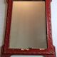 Louis XVI style mirror, repainted, vintage, 75 cm