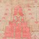 4x7 Pink & Brown Persian Area Rug 118x210Cm SK 22164