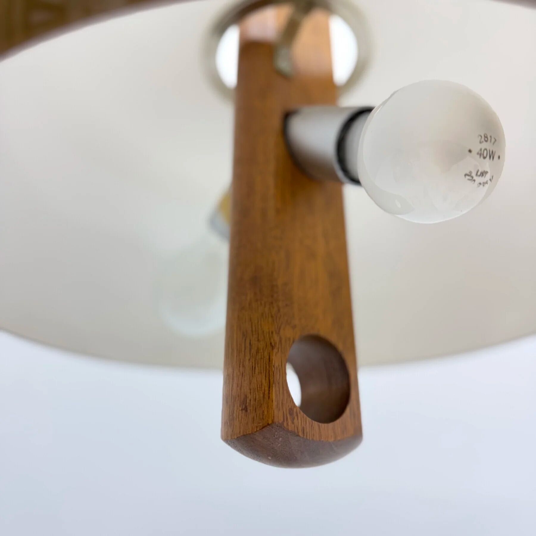 Mid-century space age pendant lamp Temde Leuchten, 1970s Germany