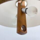 Mid-century space age pendant lamp Temde Leuchten, 1970s Germany