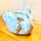 Duck-shaped planter or pot holder