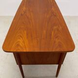 Teak Desk By Gunner Nielsen For Tibergaard