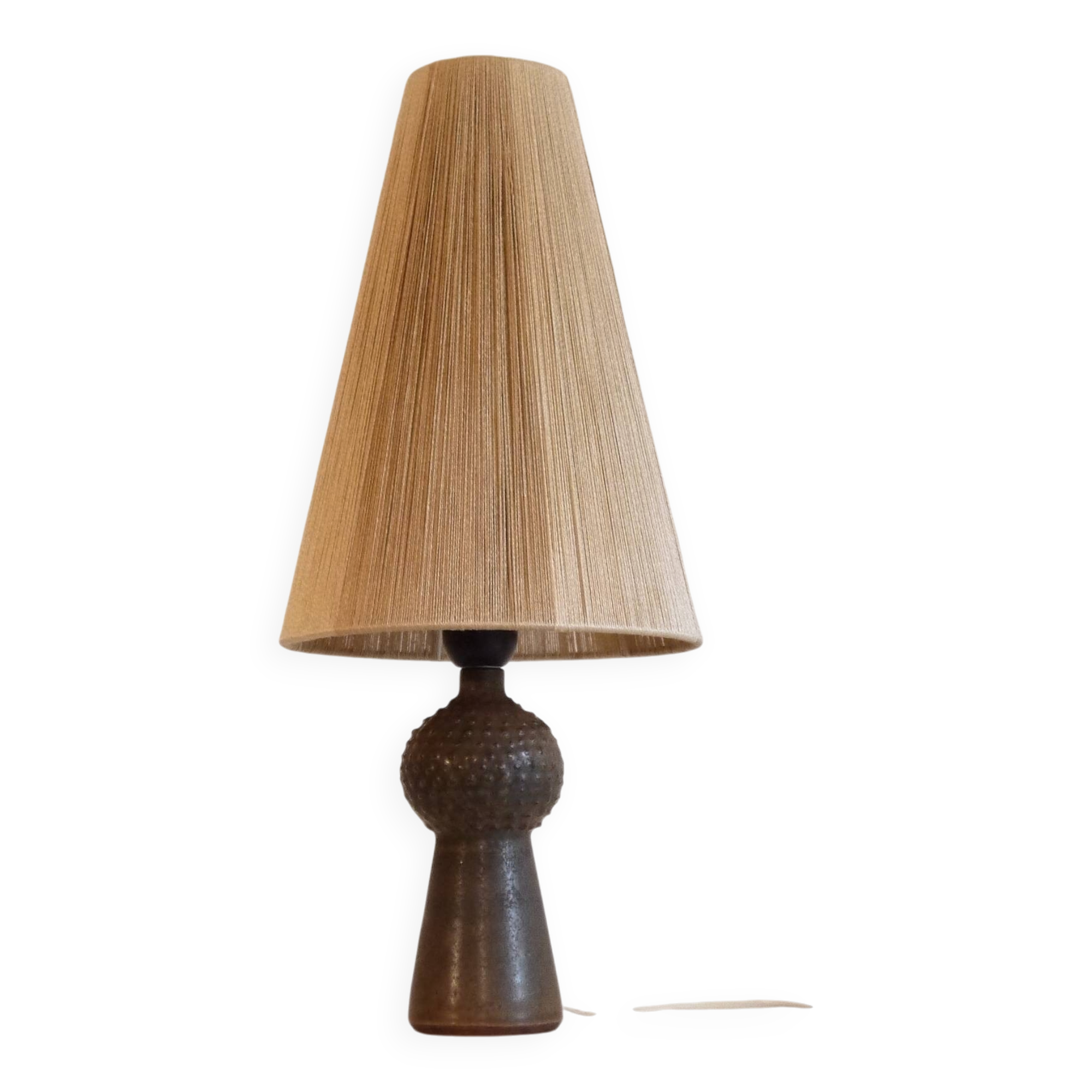 Ceramic lamp by Rolf Palm