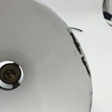 Suspension cone enamelled sheet metal