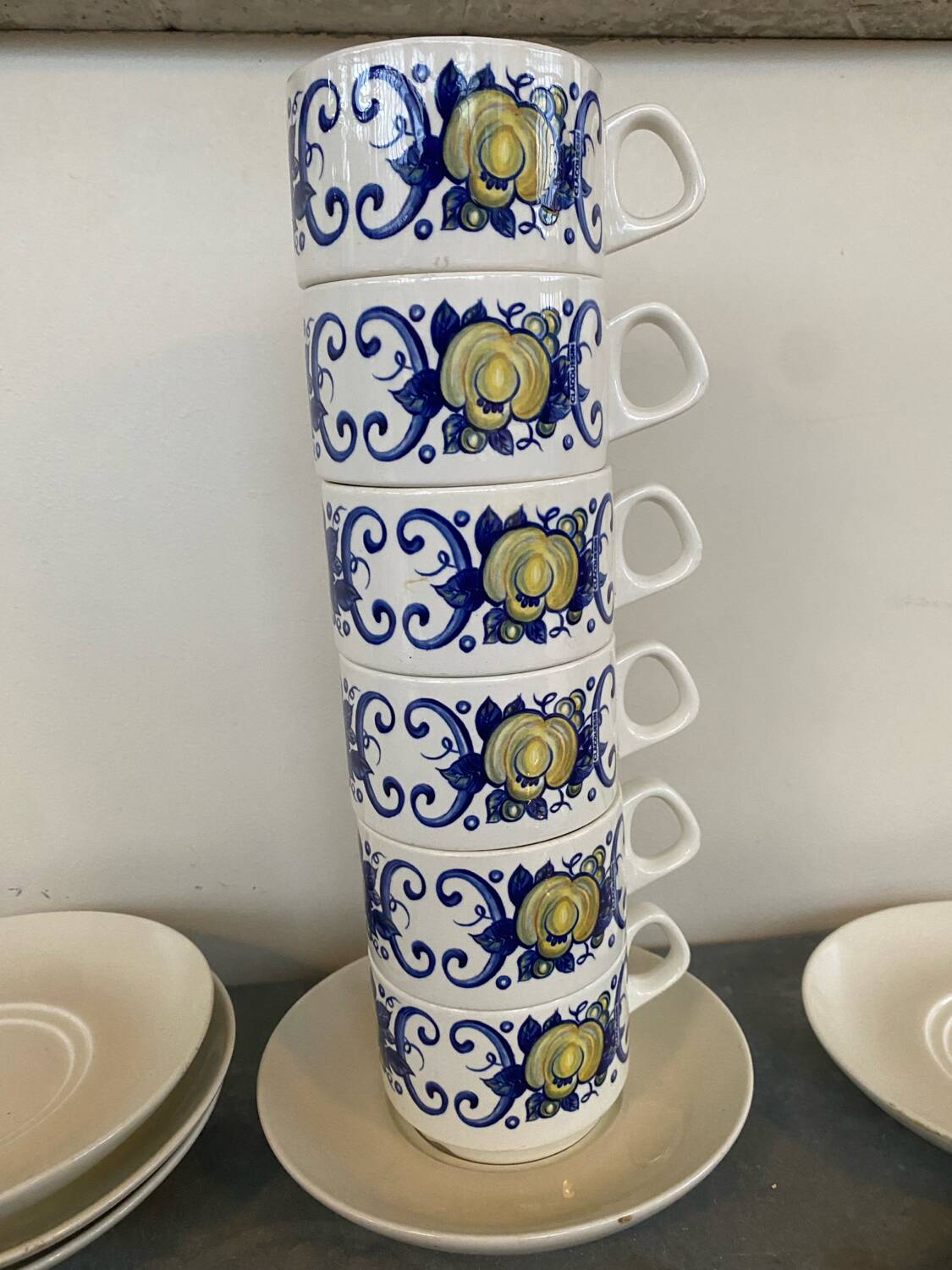 6 tasses Villeroy et Boch