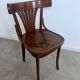 Lot 4 old vintage bentwood bistro chairs from the 70s