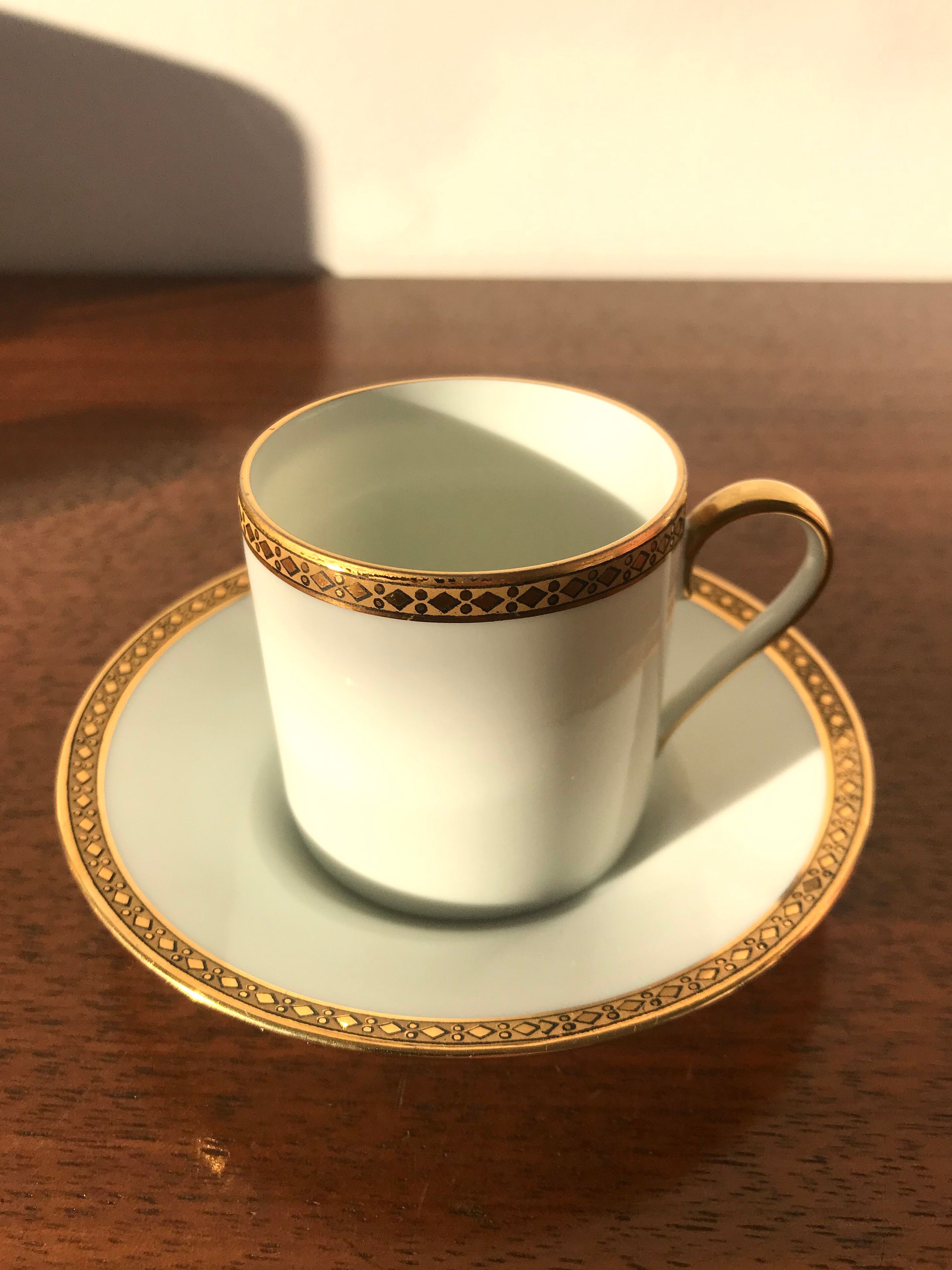 Set of 6 coffee cups and Royal Limoges cups