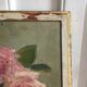 Peinture double face Nature morte/ bouquet