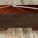 Hanging shelf napoleon iii era mahogany and clear nets