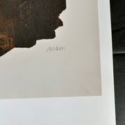 Pierre Soulages - Affiche d'après Eau Forte XVI sur papier - 1961