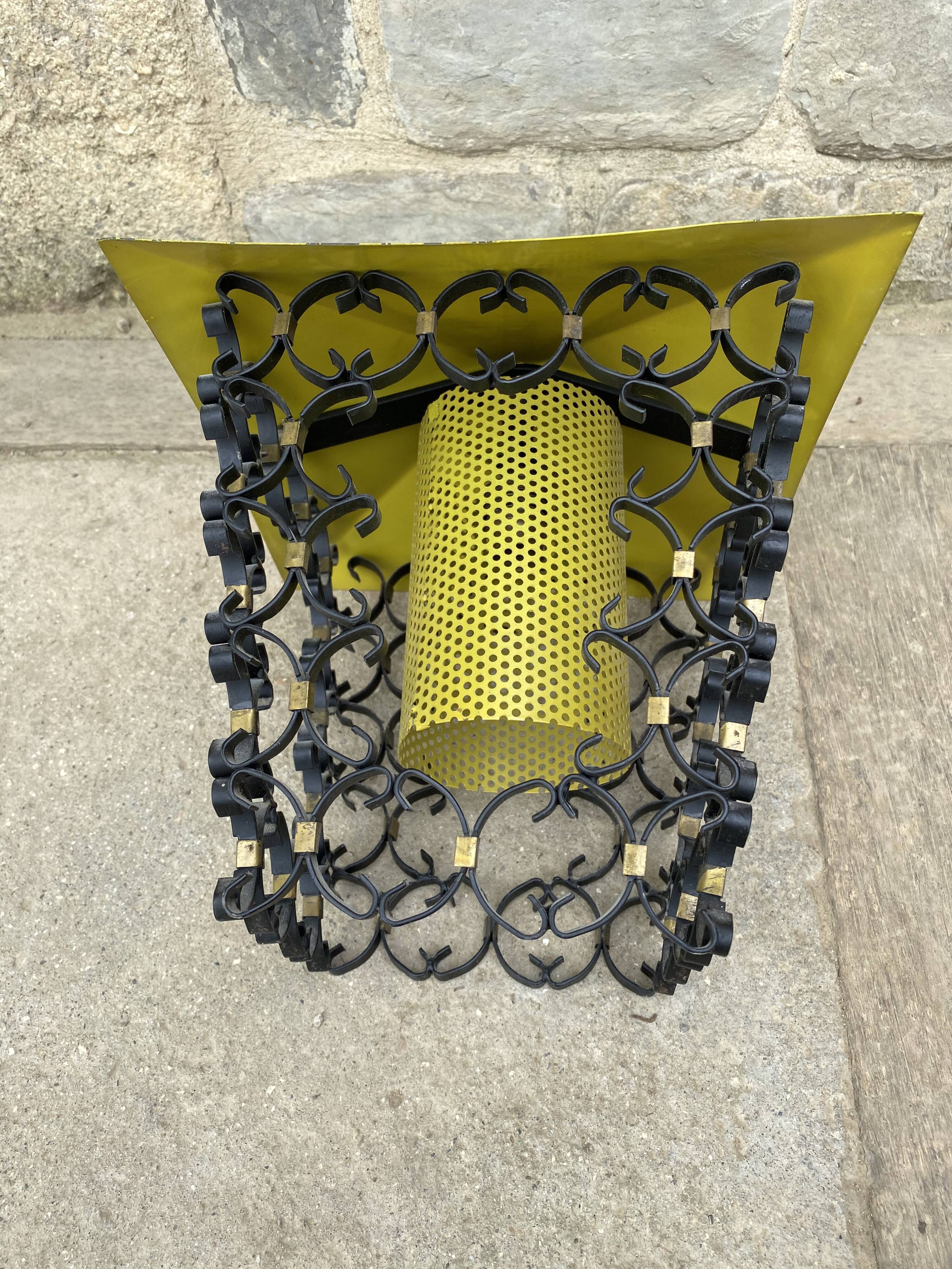 Lantern perforated sheet metal 1960