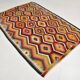 Tapis Kilim géométrique multicolore 5x8, 160x237 cm