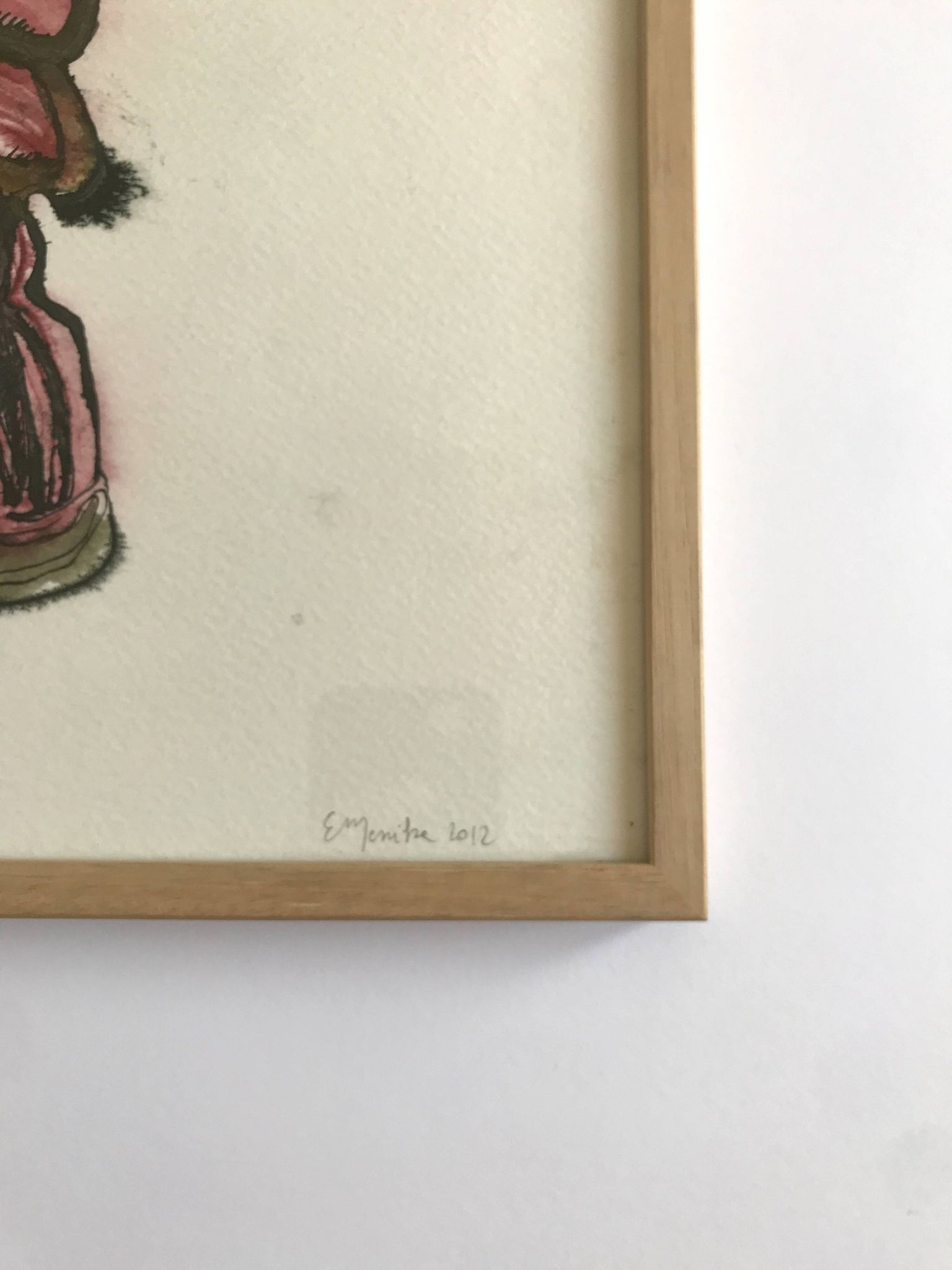Emmanuelle MESSIKA, Untitled 8 (Drawings series), 2012. Ink on paper signed in pencil
