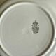 Set of 12 flat ironstone plates from Luneville