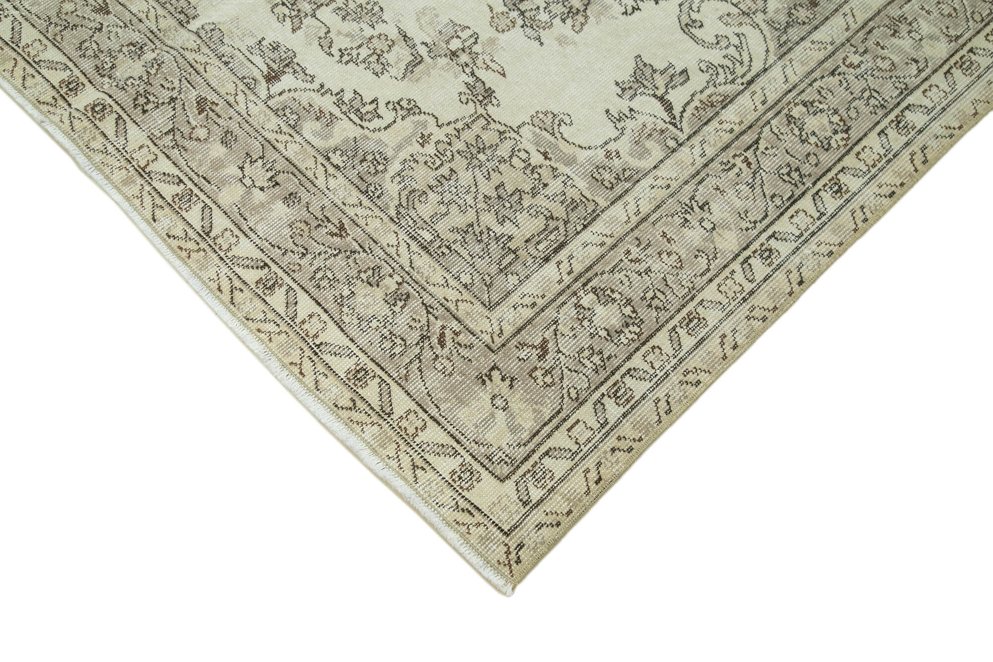Handwoven Rustic Anatolian Beige Rug 171 cm x 270 cm - 36616