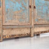 Ancien buffet de salle à manger bleu ciel (vers 1920)