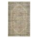 Tapis vintage turc Oushak fait main en laine et coton, années 1970
