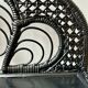 Wicker rattan console side table