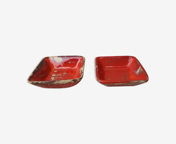 Duo de vide-poches des années 50-60