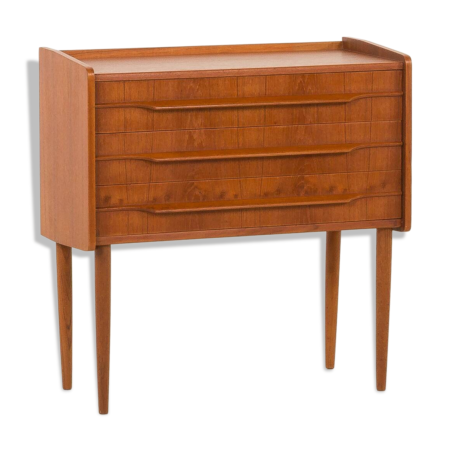Commode, table de chevet danoise en teck, années 1960