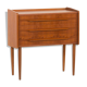 Commode, table de chevet danoise en teck, années 1960