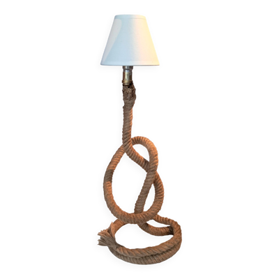 Lampe serpentine corde Vintage.