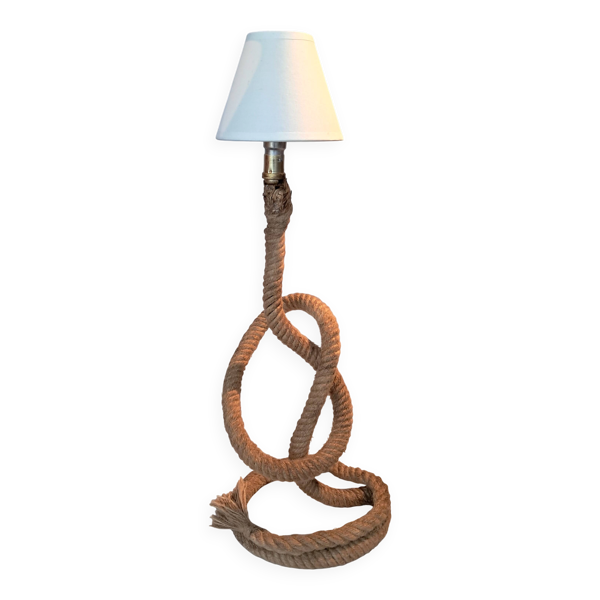 Lampe serpentine corde Vintage.