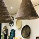 Braided wicker suspension