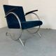 Fauteuil Bauhaus Art Déco en Acier Tubulaire par Jan Schröfer pour Ahrend De Cirkel, 1920s
