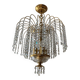 60s-70s crystal tassel cascade chandelier