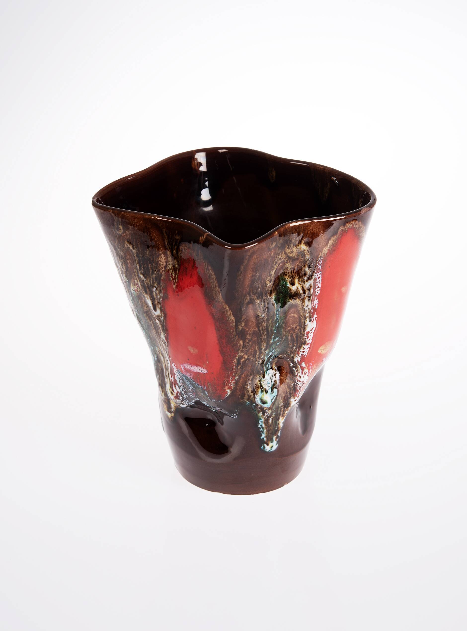 Vase en terre cuite, original de vallauris