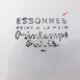 Set of 4 soup plates from Printemps Paris, Essonnes model 210619