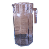 Vintage crystal pitcher by Cristal d'Arques-Durand.