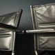 Mid-century Bauhaus style office chair set by Mart Stam for Stol Kamnik, 1980s.