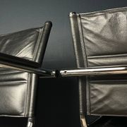 Mid-century Bauhaus style office chair set by Mart Stam for Stol Kamnik, 1980s.