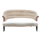 Banquette crapaud vintage Napoléon III