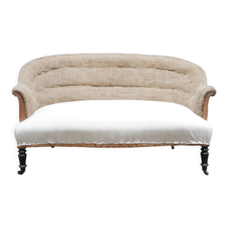 Vintage toad bench Napoleon III