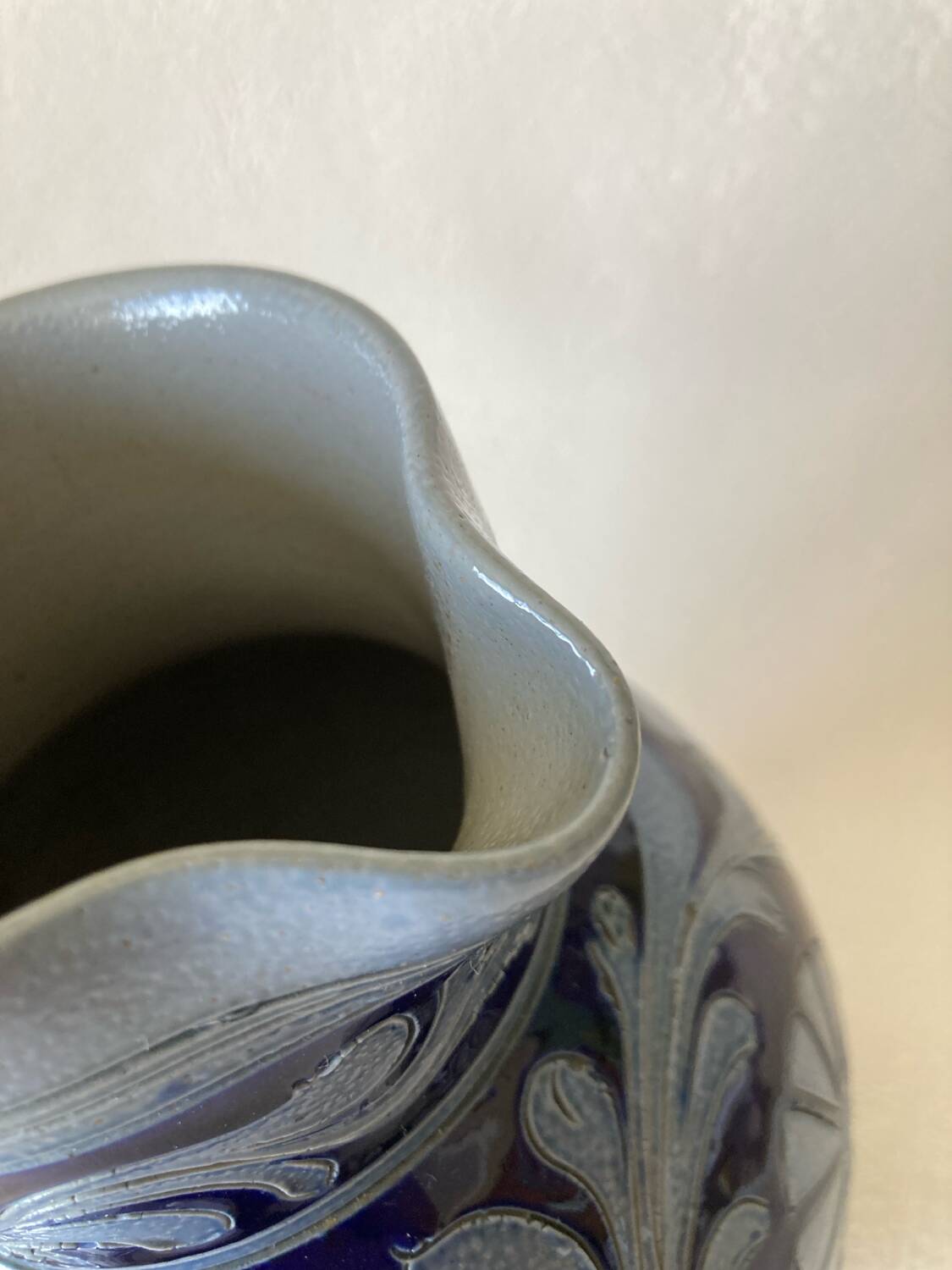 Pichet en grès d'Alsace Hubert Krumeich-Remmy Oberbetschdorf