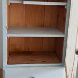 Wooden medicine cabinet